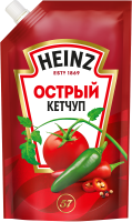 КЕТЧУП ХАЙНЦ ОСТРЫЙ 320ГР Д/П