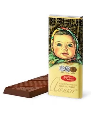 ШОКОЛАД АЛЕНКА МОЛОЧНЫЙ 60ГР