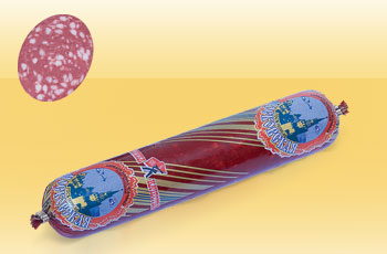 КОЛБАСА МОСКОВСКАЯ В/С В/К ФАБРИКА КАЧЕСТВА 400ГР