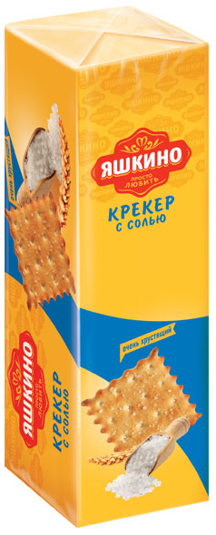 КРЕКЕР ЯШКИНО С СОЛЬЮ 125ГР
