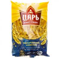 МАКАРОНЫ ЦАРЬ СПИРАЛЬКА БОЛЬШАЯ В/С 400ГР МАКАРОНЫ ЦАРЬ СПИРАЛЬКА БОЛЬШАЯ В/С 400ГР