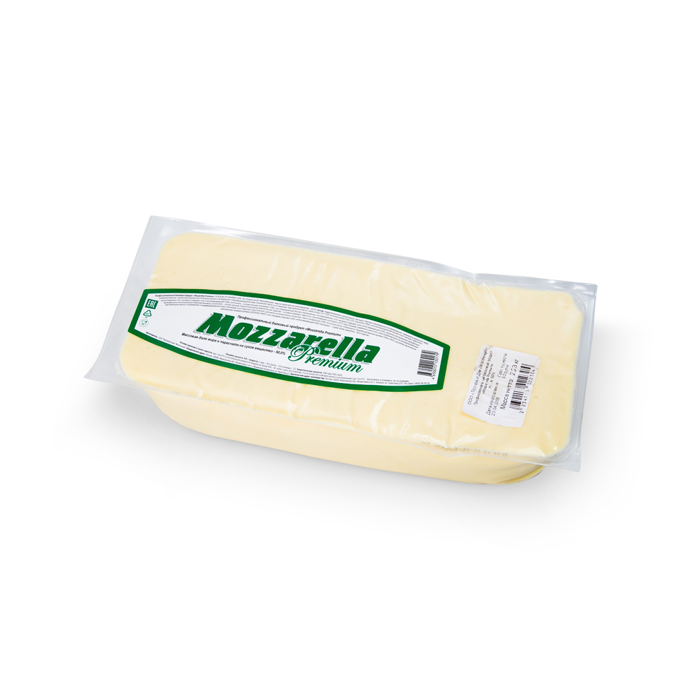 МОЛОКОСОДЕРЖАЩИЙ ПРОДУКТ МОЦАРЕЛЛА ПРЕМИУМ 2 КГ (ТД МОЛОЧНЫЙ)