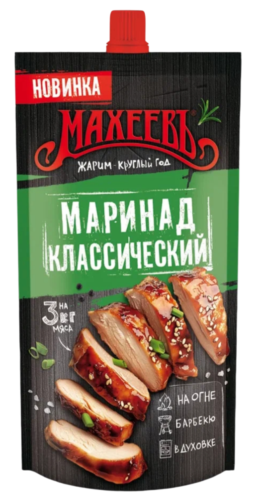 ПРИПРАВА МАХЕЕВ ПИЩЕВКУСОВАЯ МАРИНАД КЛАССИЧЕСКИЙ 300ГР ДПДЗ