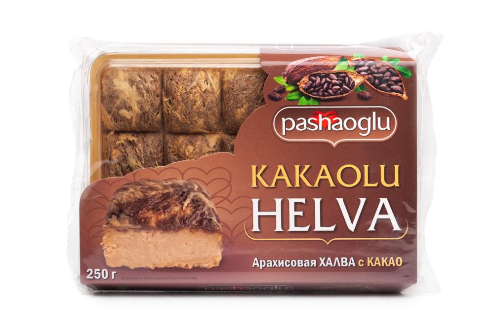 ХАЛВА ПАШАОГЛУ АРАХИСОВАЯ С КАКАО 250ГР