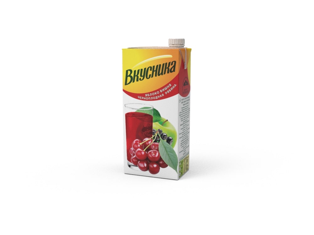 НАПИТОК ВКУСНИКА 0,95Л ЯБЛОКО/ВИШНЯ/РЯБИНА