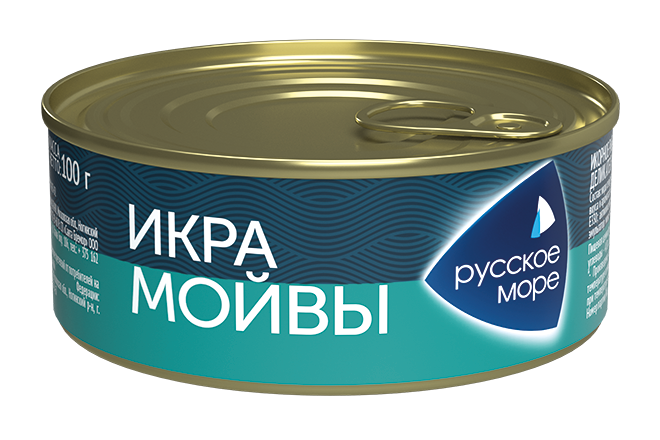 ИКРА МОЙВЫ ДЕЛИКАТЕСНАЯ ЛЮКС ОРИГ РУССКОЕ МОРЕ Ж/Б 100ГР
