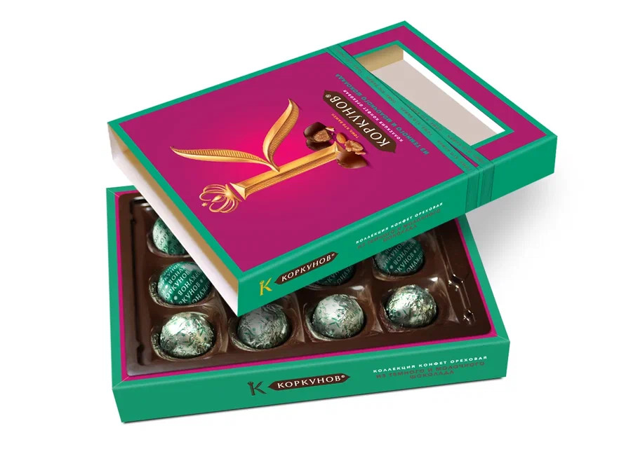 НАБОР КОНФЕТ А.КОРКУНОВ ОРЕХОВАЯ КОЛЛЕКЦИЯ 110ГР НАБОР КОНФЕТ А.КОРКУНОВ ОРЕХОВАЯ КОЛЛЕКЦИЯ 110ГР