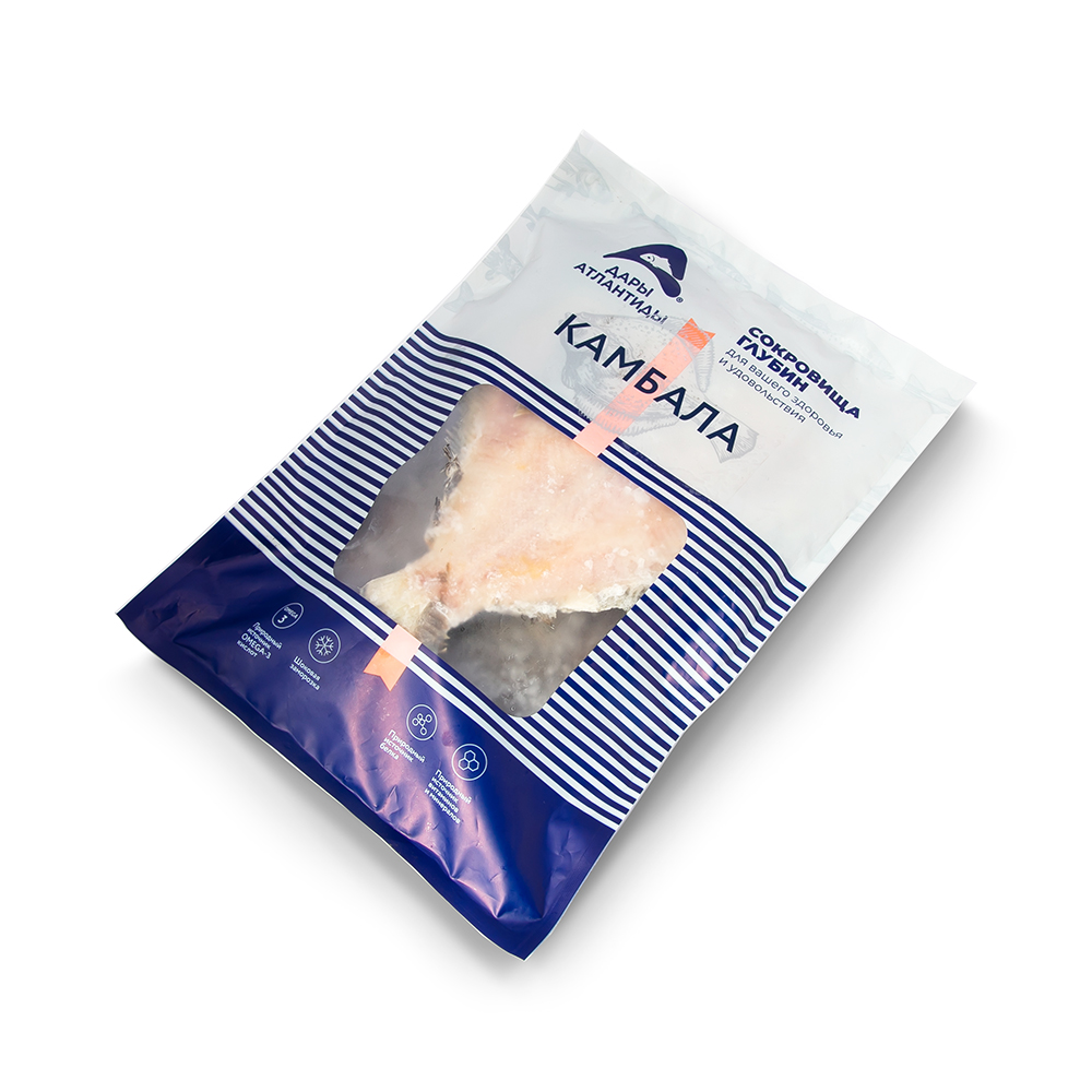 РЫБА КАМБАЛА ДАРЫ АТЛАНТИДЫ ЗАМ П/П /ВЕС