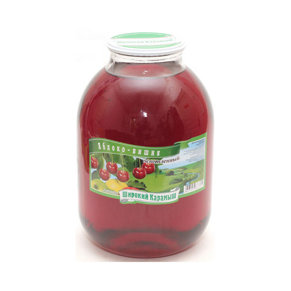 НЕКТАР ШИРОКИЙ КАРАМЫШ 3Л ЯБЛОЧНО-ВИШНЕВЫЙ ОСВЕТЛ С/Б