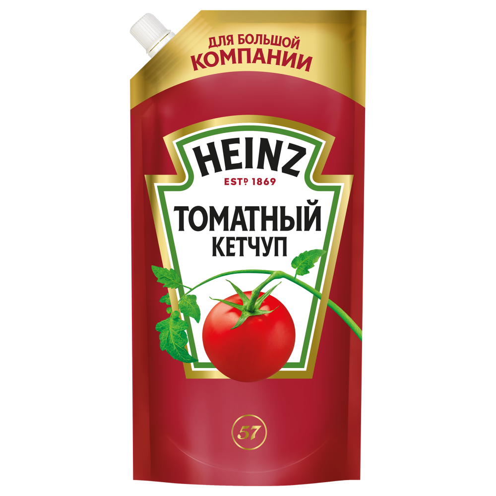 КЕТЧУП ХАЙНЦ ТОМАТНЫЙ 550Г Д/П