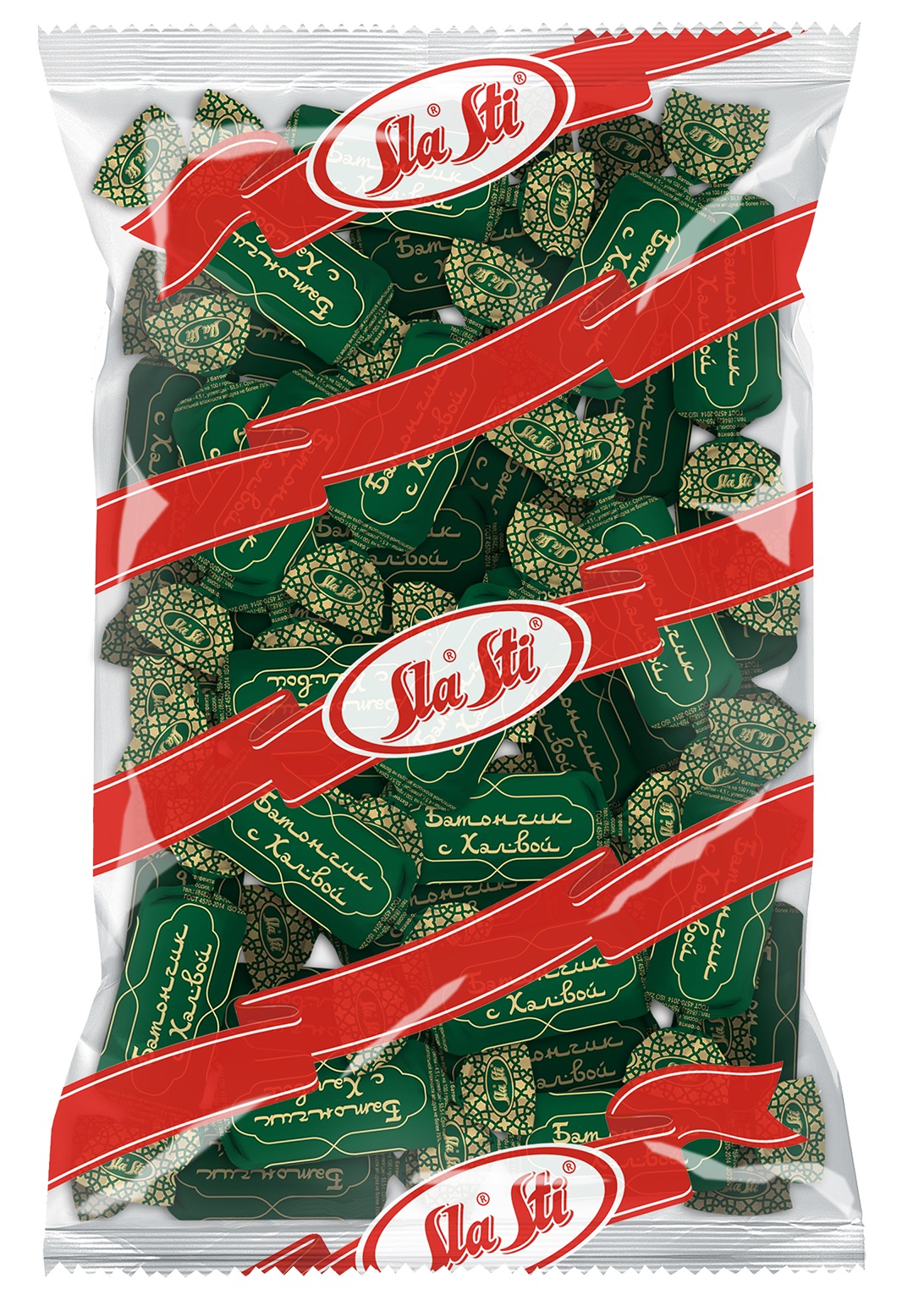 БАТОНЧИК СЛАСТИ С ХАЛВОЙ 1КГ