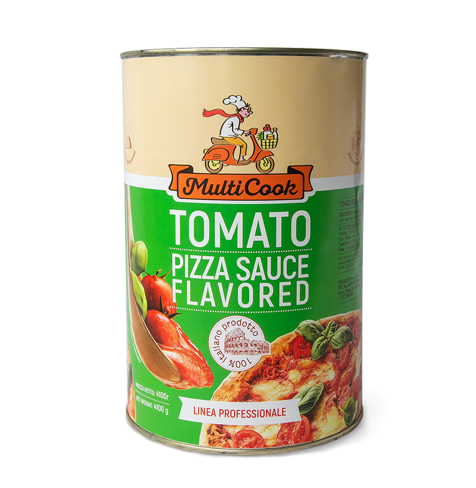 ПИЦЦА-СОУС СО СПЕЦИЯМИ MULTICOOK,, Ж/Б  4,1 КГ, STERILTOM,  ИТАЛИЯ