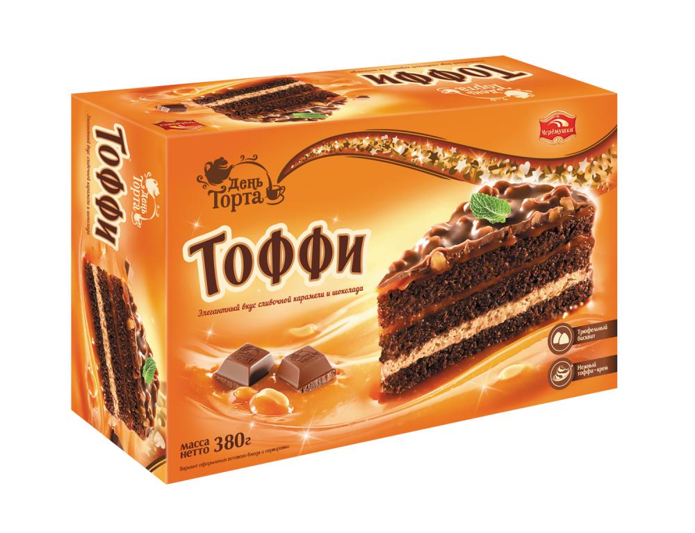 ТОРТ ЧЕРЕМУШКИ ТОФФИ 380ГР