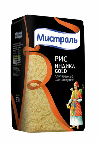 РИС ИНДИКА GOLD МИСТРАЛЬ 500ГР