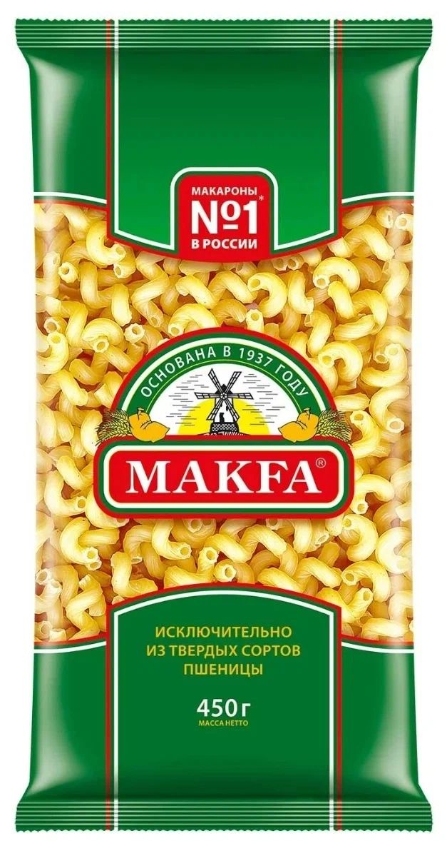 МАКАРОНЫ МАКФА ВИТКИ 450ГР