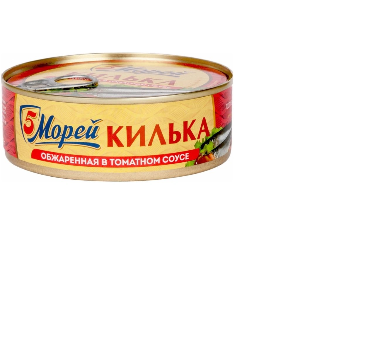 КИЛЬКА 5 МОРЕЙ КАСПИЙСКАЯ ОБЖАР В Т/С 240ГР