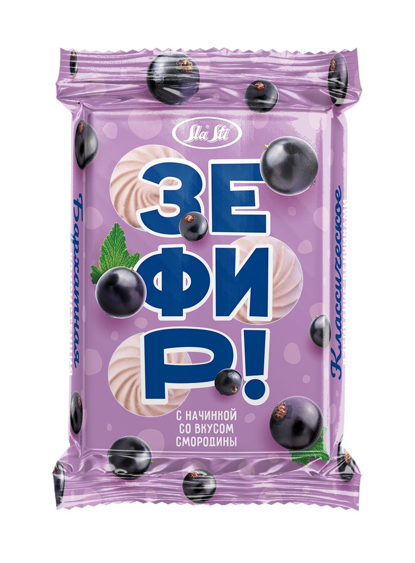 ЗЕФИР СЛАСТИ СО ВКУСОМ СМОРОДИНЫ 320ГР