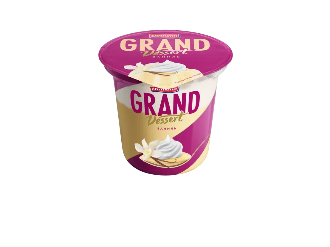 ПУДИНГ ГРАНД ДЕСЕРТ ВАНИЛЬ 4.7% 200ГР