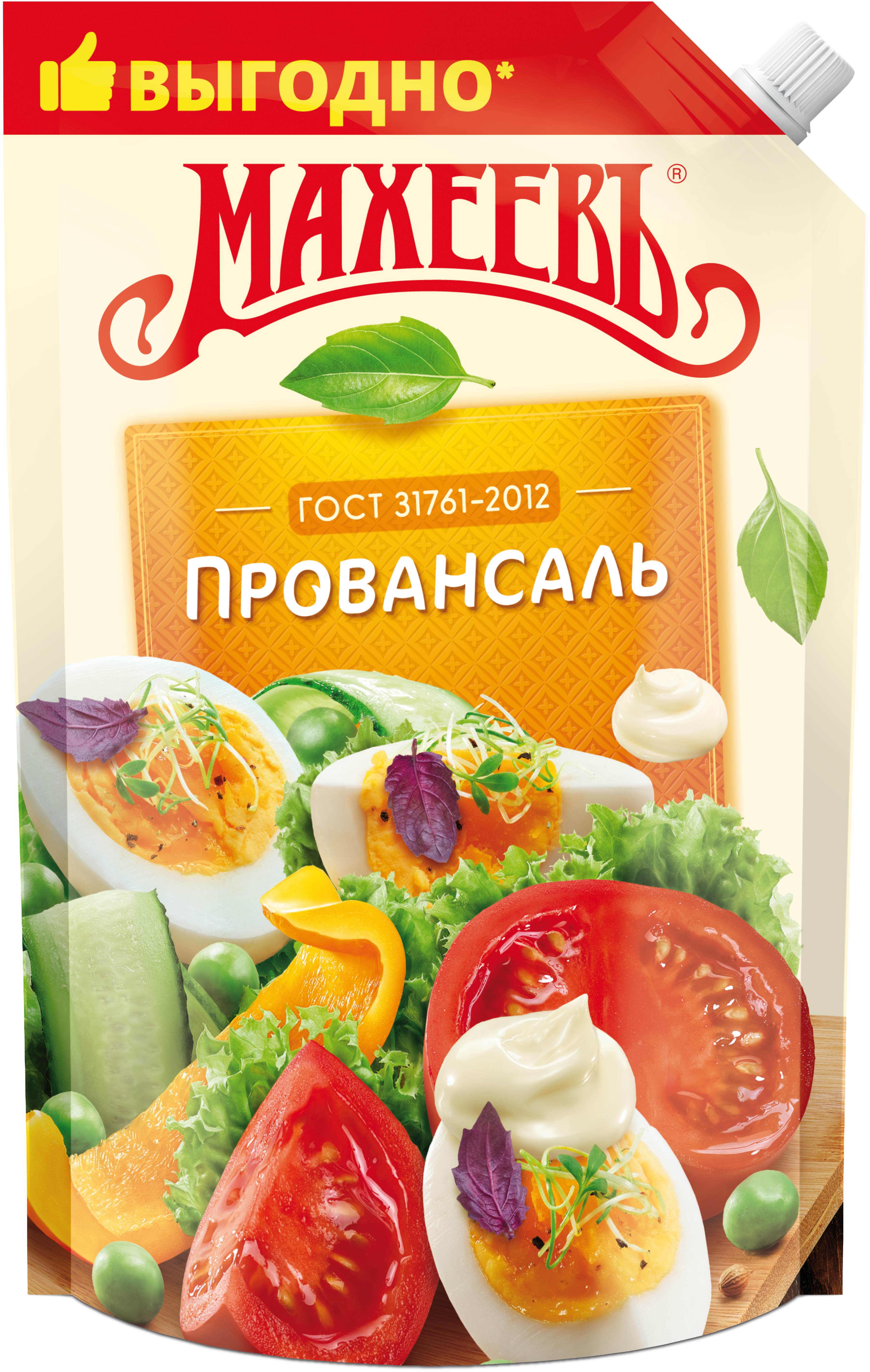 МАЙОНЕЗ МАХЕЕВ ПРОВАНСАЛЬ КЛАССИЧ 630ГР П/П