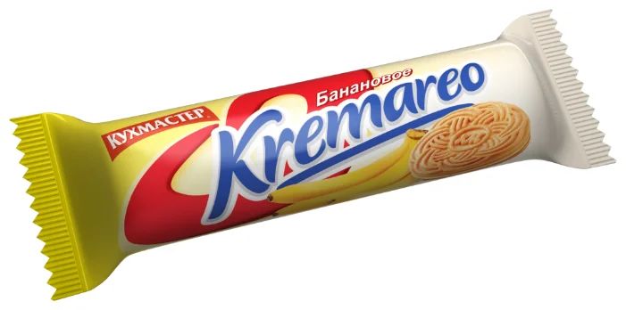 ПЕЧЕНЬЕ КРЕМАРЕО БАНАНОВОЕ КУХМАСТЕР 100ГР