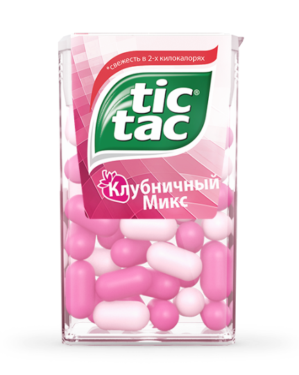 ДРАЖЕ ТИК ТАК КЛУБНИКА 16ГР