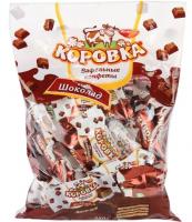 КОНФЕТЫ КОРОВКА ВКУС ШОК ВАФЕЛЬНЫЕ РОТ ФРОНТ 250ГР КОНФЕТЫ КОРОВКА ВКУС ШОК ВАФЕЛЬНЫЕ РОТ ФРОНТ 250ГР
