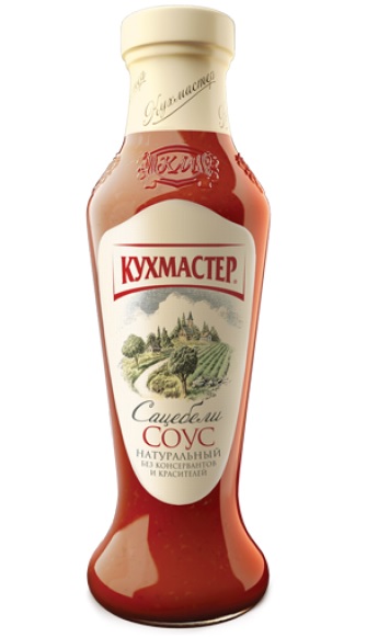 СОУС КУХМАСТЕР САЦЕБЕЛИ 300ГР СТ/Б