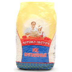 КРУПА РИС КРУГЛОЗЕРНЫЙ АГРОКУЛЬТУРА 800ГР