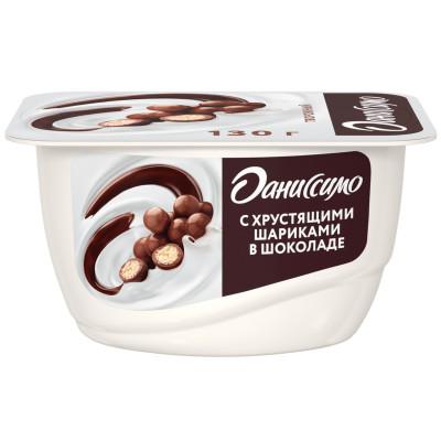 БЗМЖ ТВОРОЖОК ДАНИССИМО 7,2% ХРУСТ ШАРИКИ НАТУРАЛЬНЫЙ 130ГР БЗМЖ ТВОРОЖОК ДАНИССИМО 7,2% ХРУСТ ШАРИКИ НАТУРАЛЬНЫЙ 130ГР