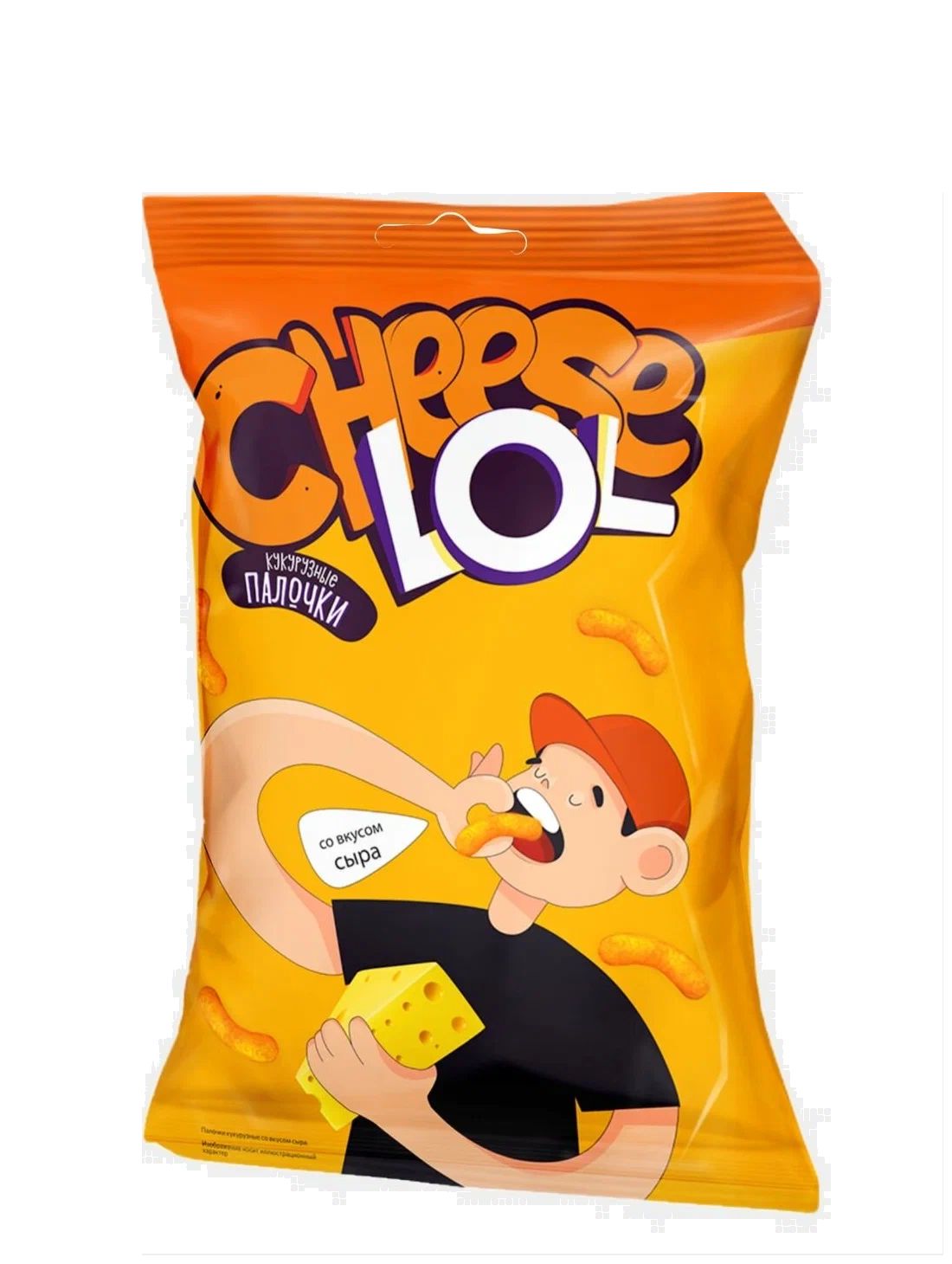 КУКУРУЗНЫЕ ПАЛОЧКИ CHEESE LOL СЫР 60ГР КУКУРУЗНЫЕ ПАЛОЧКИ CHEESE LOL СЫР 60ГР