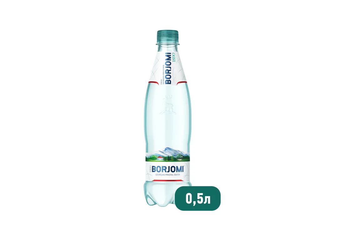ВОДА БОРЖОМИ 0,5Л ПЭТ
