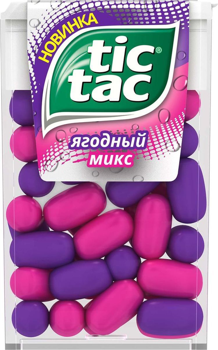 ДРАЖЕ ТИК ТАК ЯГОДНЫЙ МИКС 16ГР