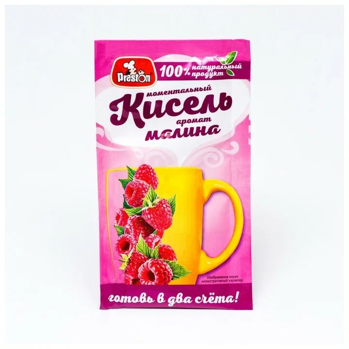 КИСЕЛЬ МАЛИНА М/П ПРЕСТОН 30Г