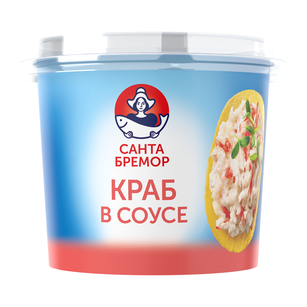 ПАСТА САНТА БРЕМОР КРАБ В СЛИВОЧНОМ СОУСЕ 150ГР