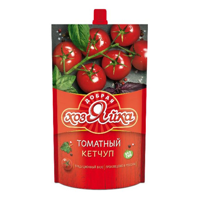 КЕТЧУП ДОБРАЯ ХОЗЯЙКА ТОМАТНЫЙ 300 ГР