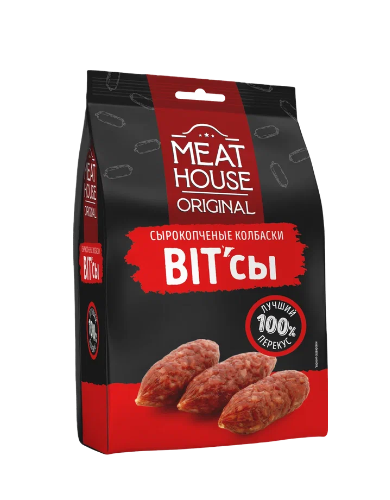 КОЛБАСКИ С/К BIT’СЫ ТМ MEAT HOUSE ORIGINAL 50ГР