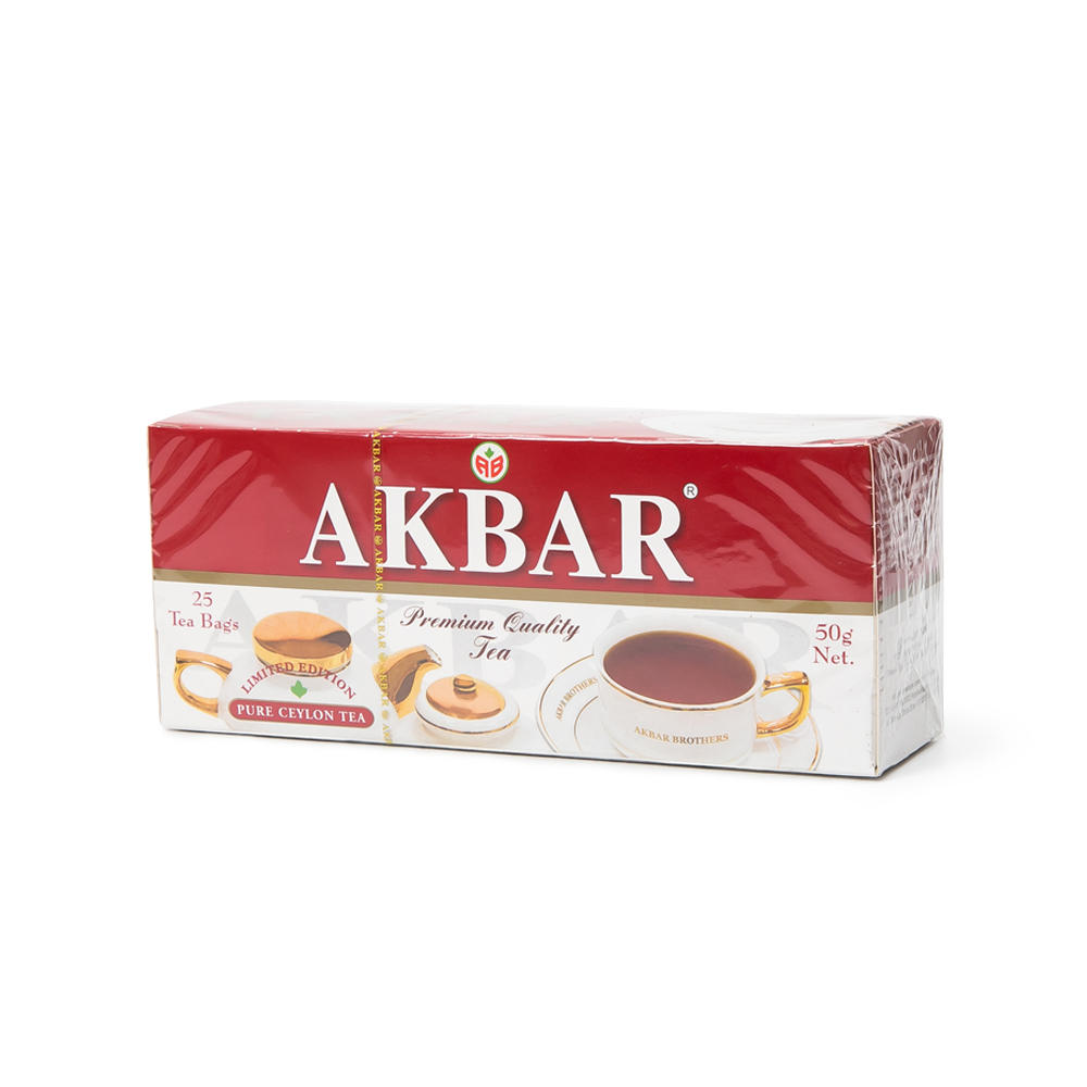 ЧАЙ АКБАР ЛИМИТЕД ЭДИШН КРАСНО-БЕЛЫЙ 25 ПАК