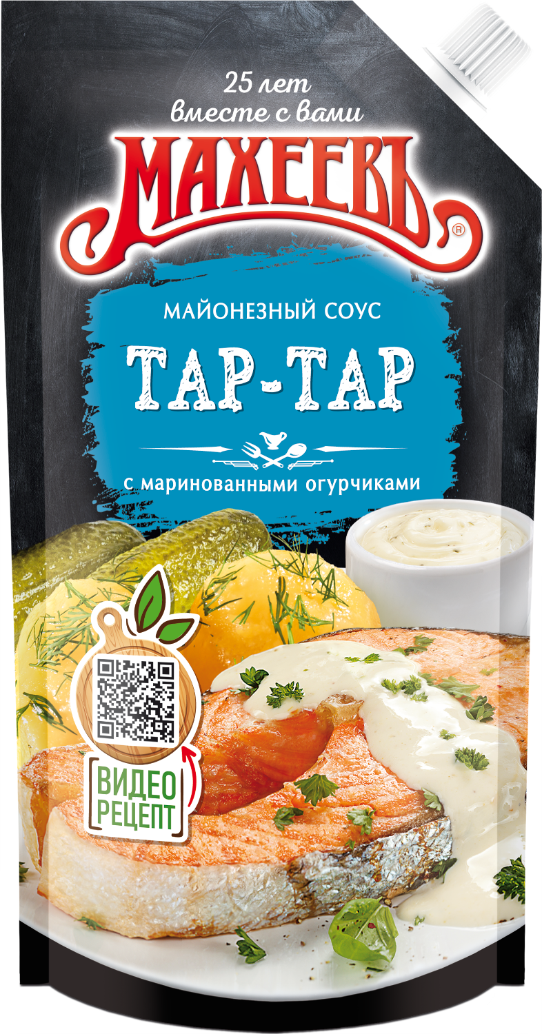 СОУС МАХЕЕВ МАЙОНЕЗНЫЙ ТАР ТАР 200ГР