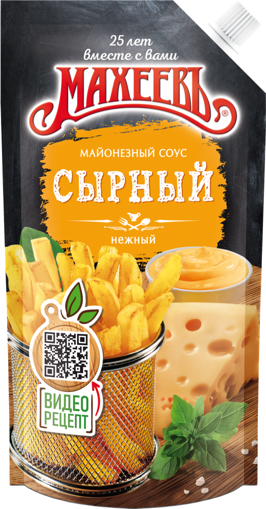 СОУС МАХЕЕВ МАЙОНЕЗНЫЙ СЫРНЫЙ 25% 200МЛ ДПДЗ