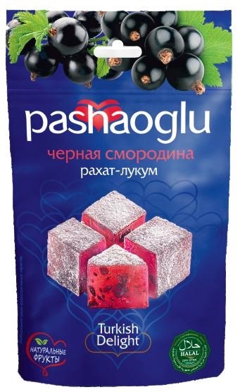 РАХАТ-ЛУКУМ PASHAOGLU С ЧЕРНОЙ СМОРОДИНОЙ 150ГР