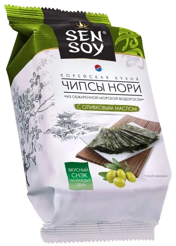 ЧИПСЫ НОРИ ОЛИВА СЭНСОЙ 4,5ГР