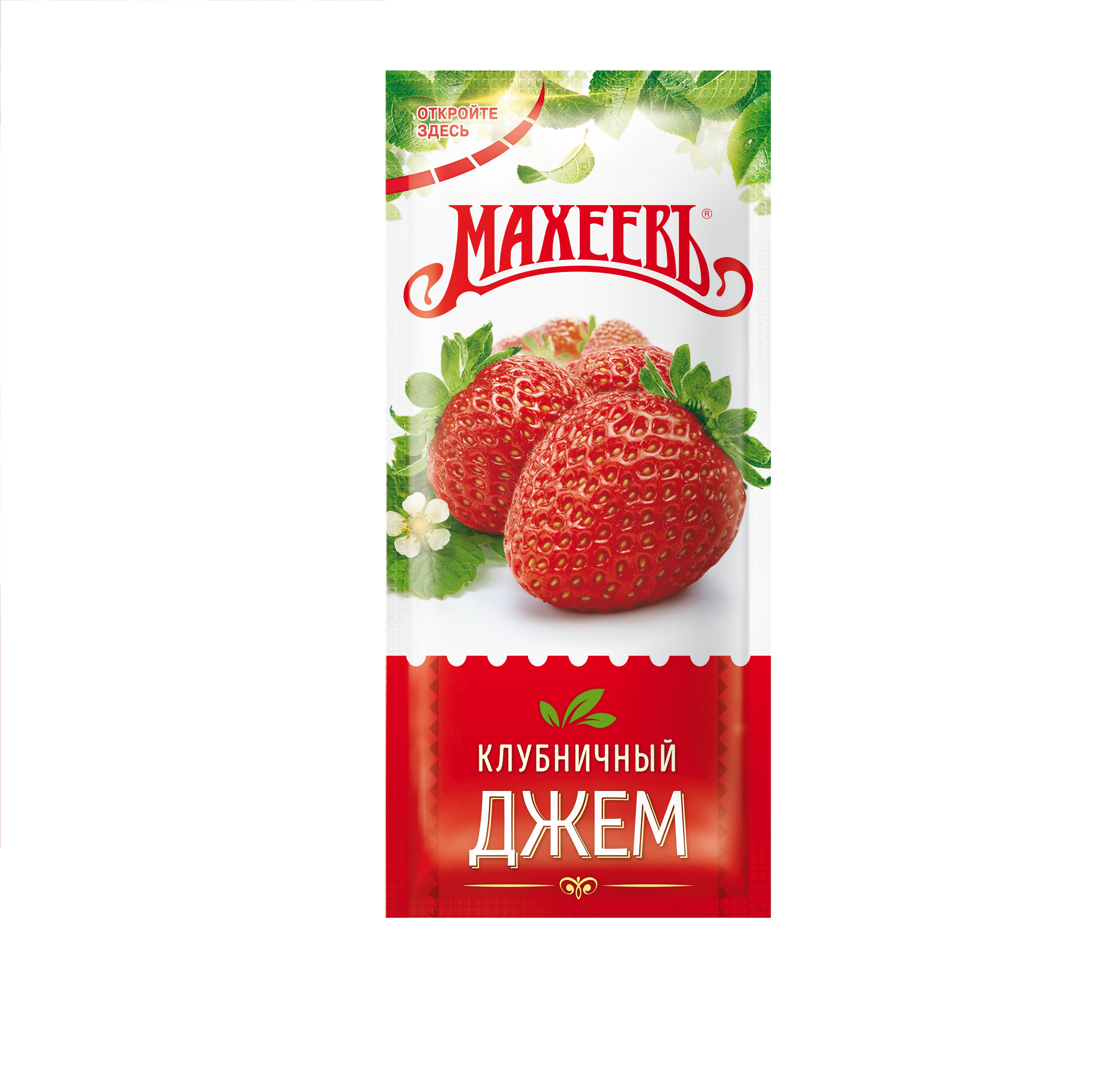 ДЖЕМ МАХЕЕВ КЛУБНИЧНЫЙ САШЕ 96ШТ 1КОР