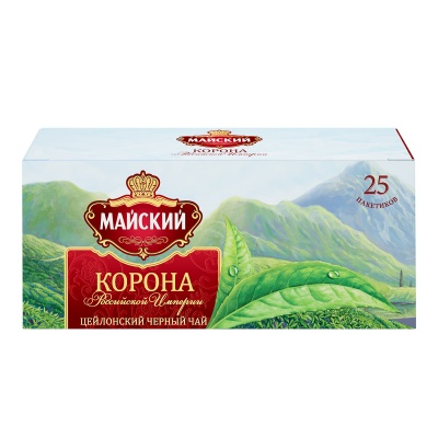 ЧАЙ МАЙСКИЙ КОРОНА РОССИЙСКОЙ ИМПЕРИИ 25П