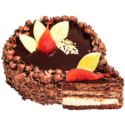 ТОРТ БКК ШОКОЛАДНАЯ ГРУША 750ГР