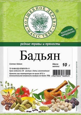 ПРИПРАВА ВД БАДЬЯН 10ГР