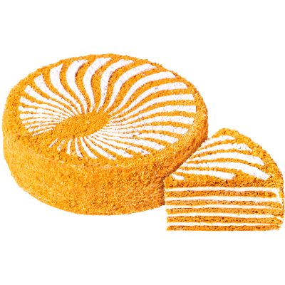 ТОРТ БКК МЕДОВЫЙ 500ГР