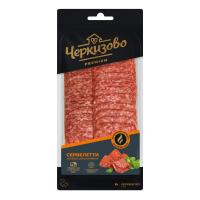 КОЛБАСА ЧЕРКИЗОВО СЕРВЕЛЕТТИ ПРЕСС НАРЕЗКА 85ГР