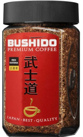 КОФЕ БУШИДО РЕД КАТАНА 100ГР СТ/Б