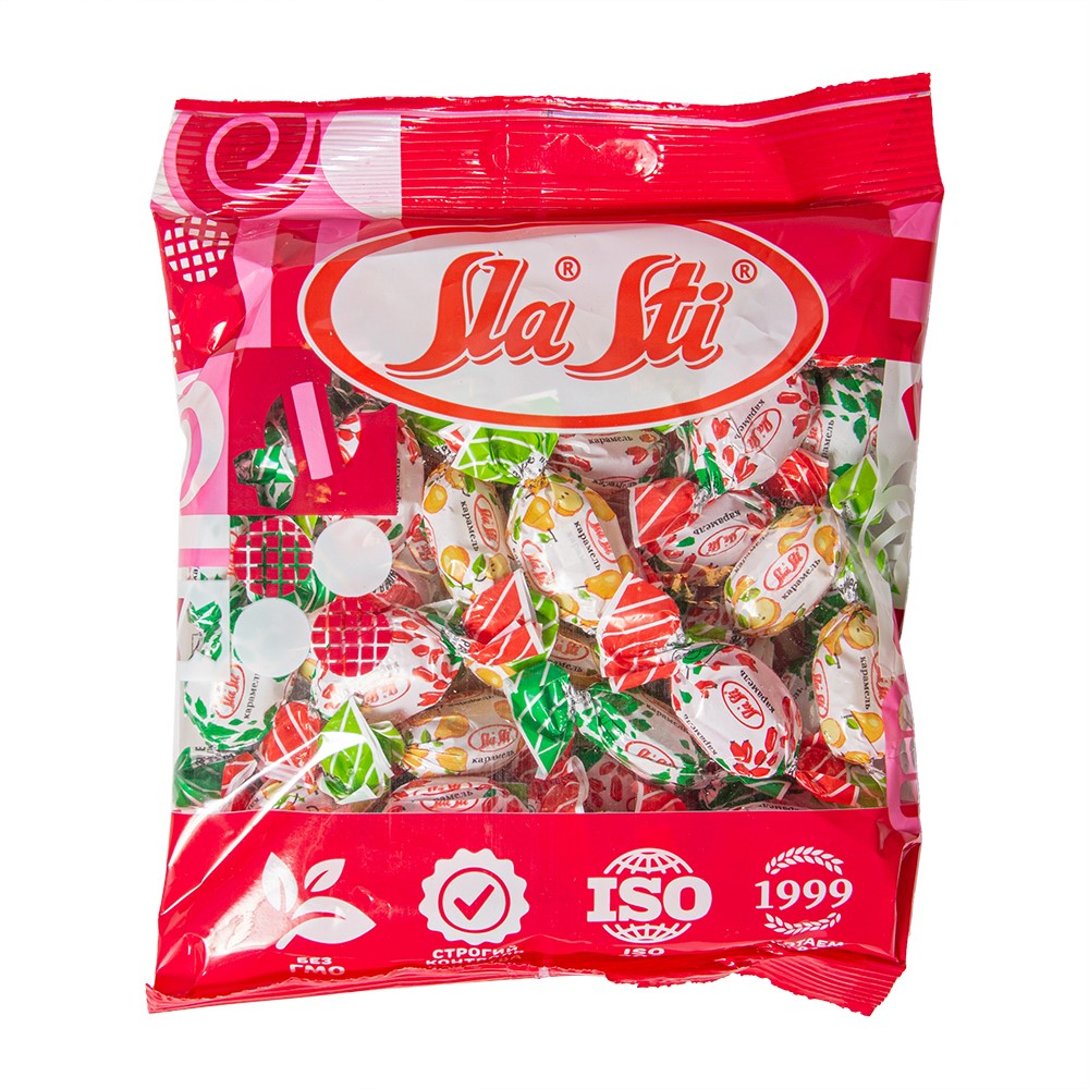 КАРАМЕЛЬ СЛАСТИ ЛЕДЕНЦОВАЯ  МИКС БАРБАР/ДЮШЕС/МЯТА 250ГР