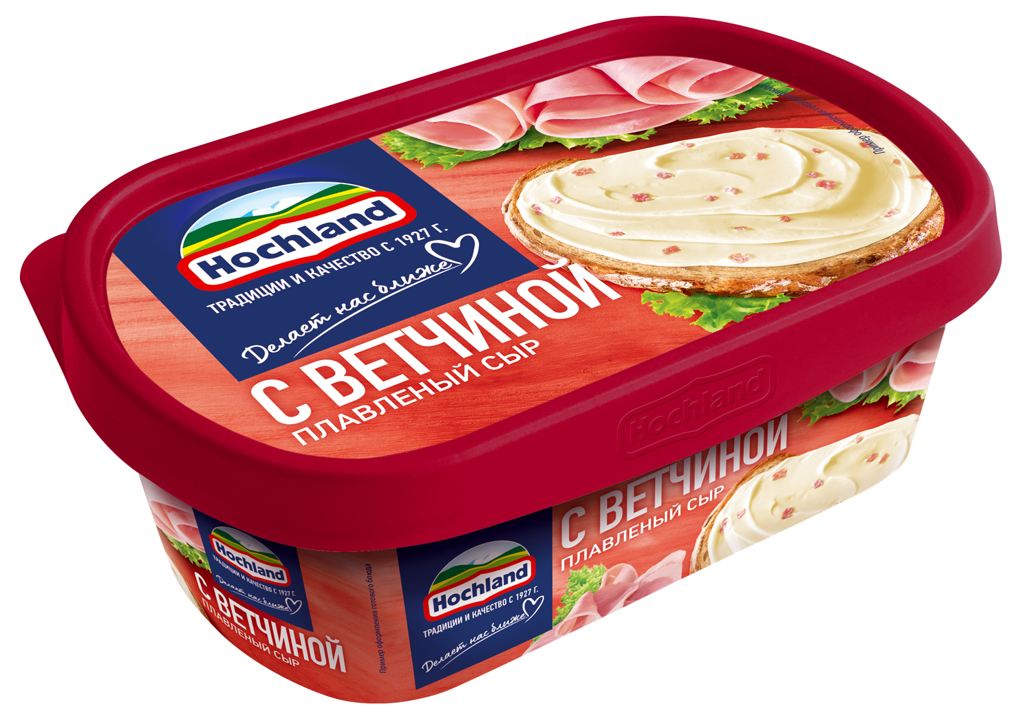 БЗМЖ СЫР ХОХЛАНД ПЛАВЛЕНЫЙ 200ГР ВАН ВЕТЧИНА